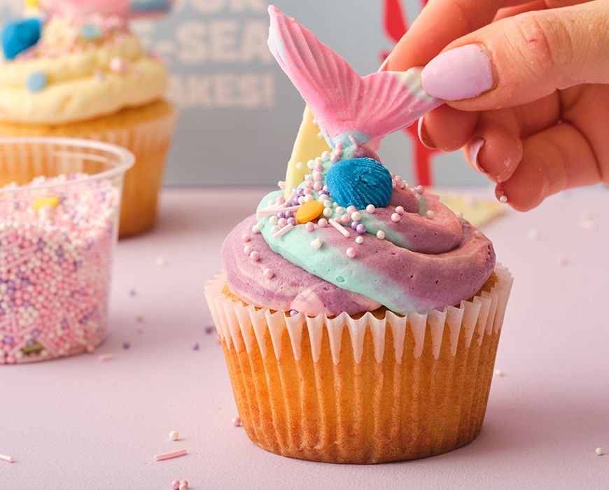 Mermaid Cupcake Decorating Kit (6 box)